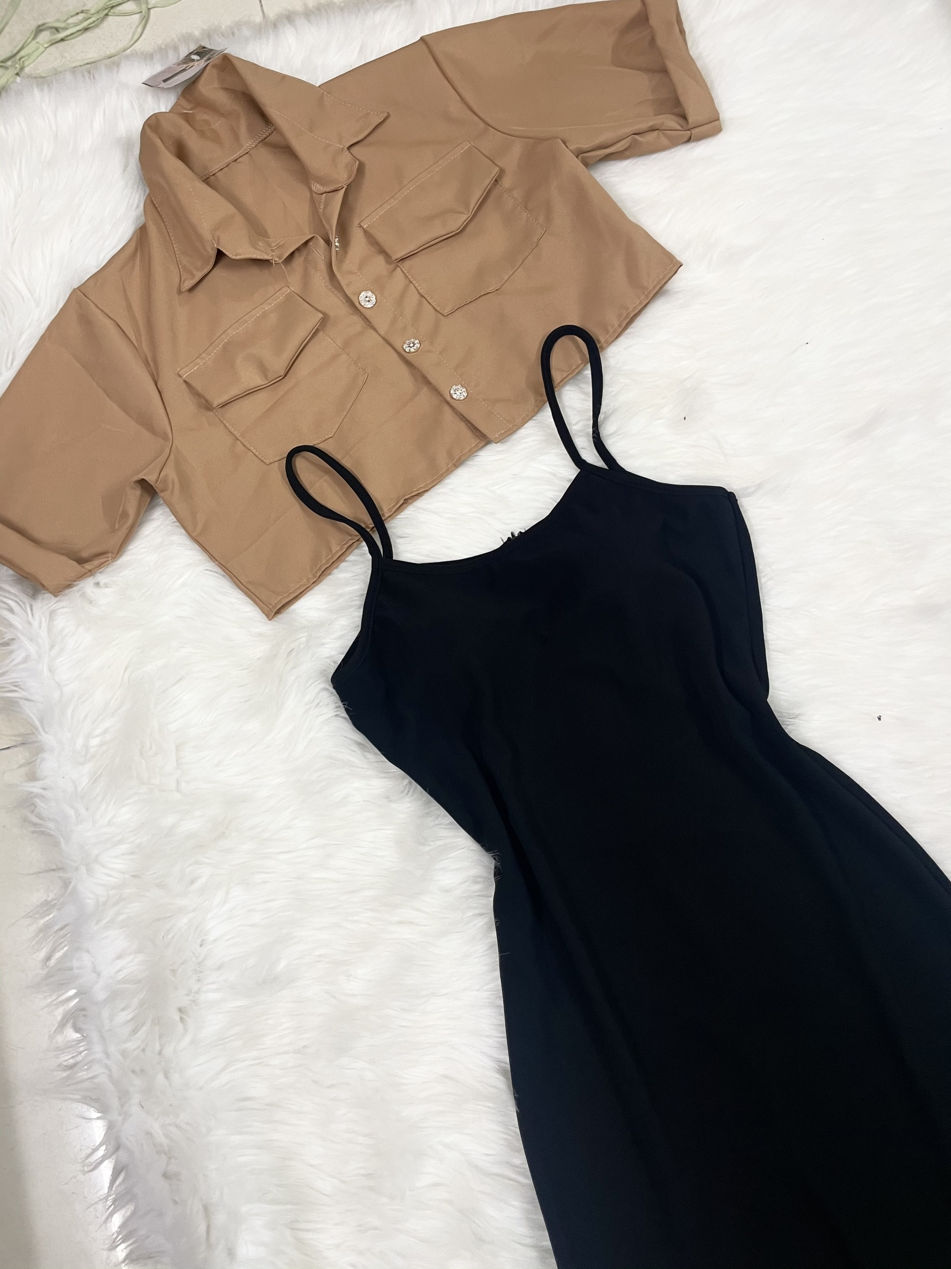 Đầm body thun gân kèm áo khoác kaki Ánh Dương Clothing M204, set váy body nữ và áo khoác