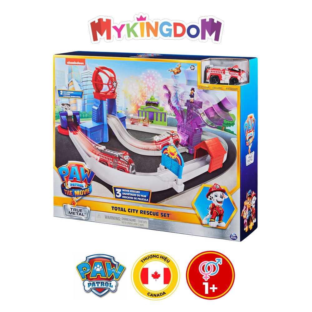 Đồ Chơi PAW PATROL Trạm Cứu Hộ Thành Phố The Movie 6061056