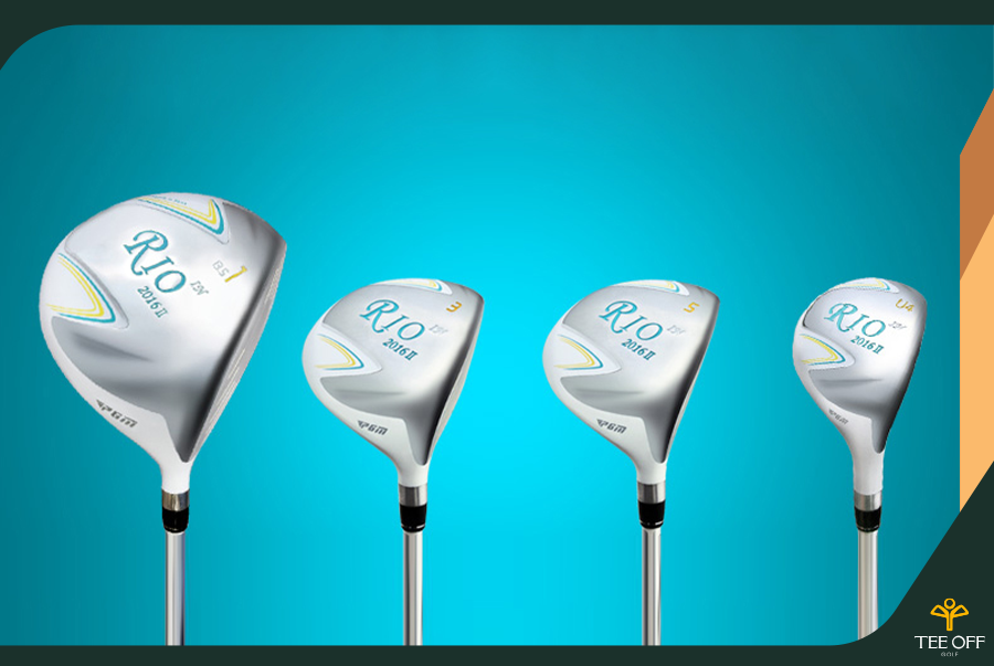 Bộ Gậy Tập Golf Nữ - PGM Golf RIO 4 Clubs - LTG014