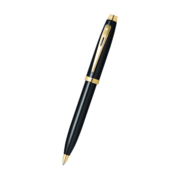 Bút Viết Sheaffer 100 Màu Đen Sơn Mài Bóng Và Mạ Vàng Cao Cấp