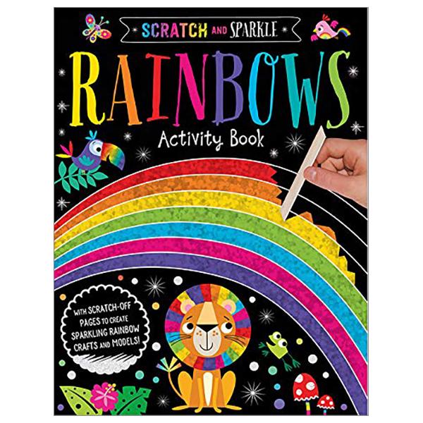 Scratch And Sparkle Rainbows Activity Book