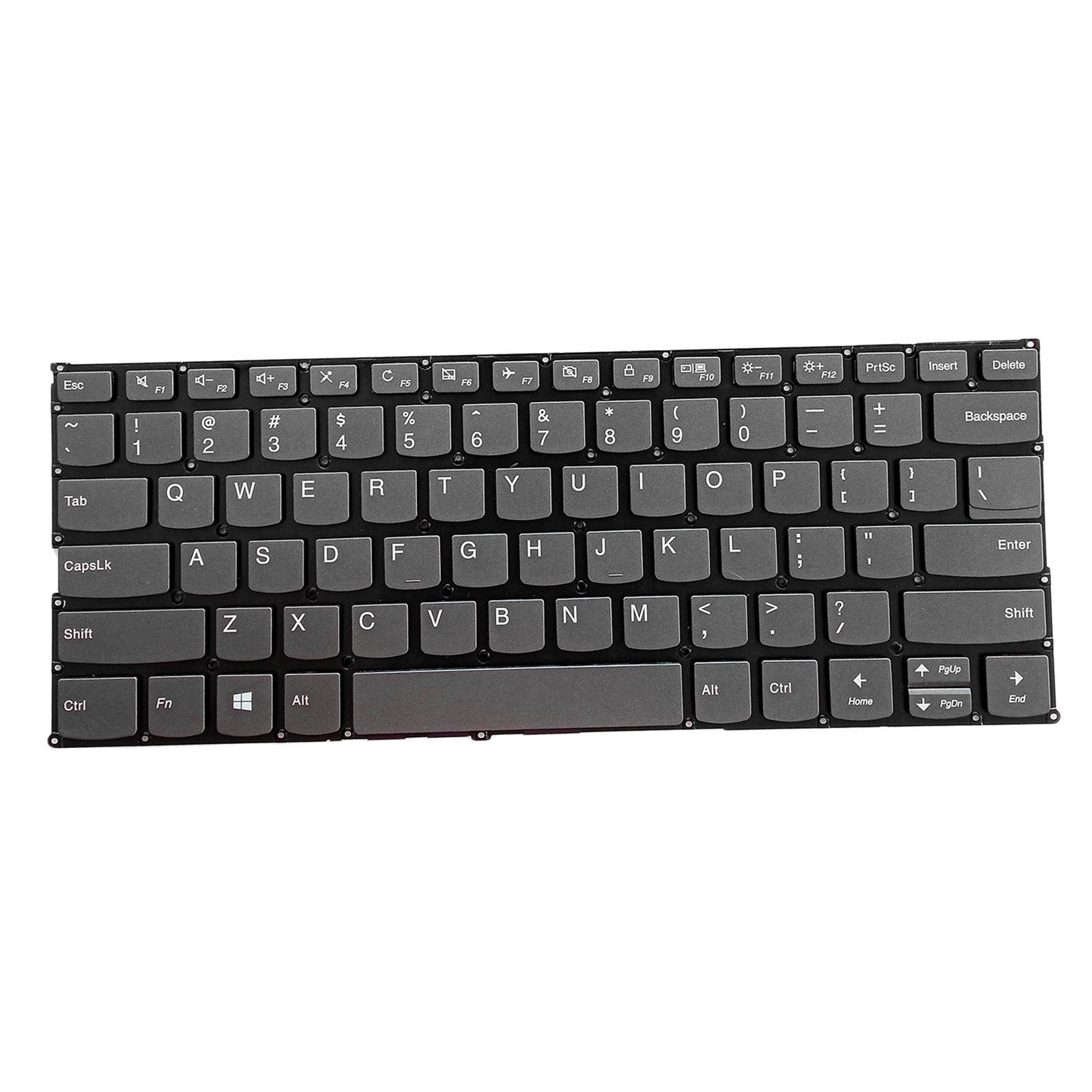 Replacement Keyboard US Layout Backlit Parts Durable English Professional Frameless Laptop Keypad for 530-14IKB 730-13IKB Yoga 530-14Arr