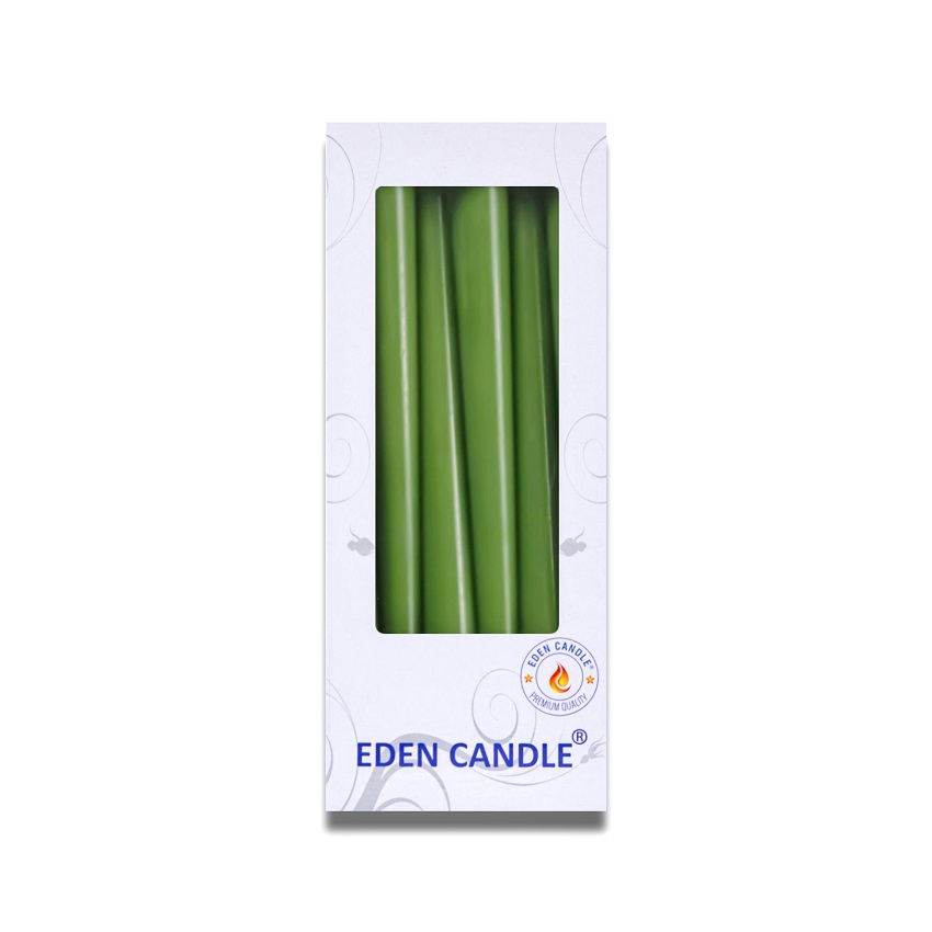 Hộp 6 Nến Thơm Taper Eden Candle FTRAMART EDC2331 - Xanh Lá