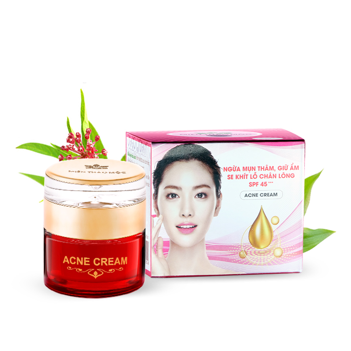 Kem Ngừa Mụn Thâm, Giữ Ẩm Miền Thảo Mộc 30g