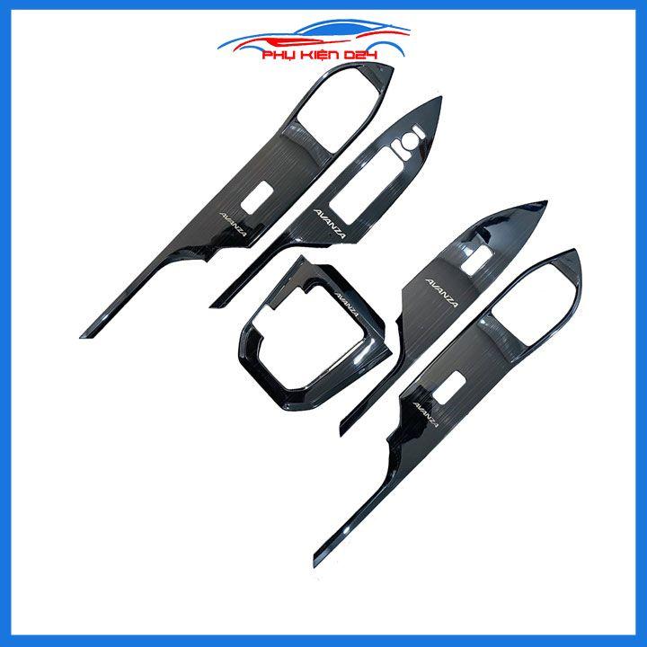 Ốp nội thất cho xe ô tô Avanza 2022-2023 vân Titan bảo vệ chống trầy xước và làm đẹp xe