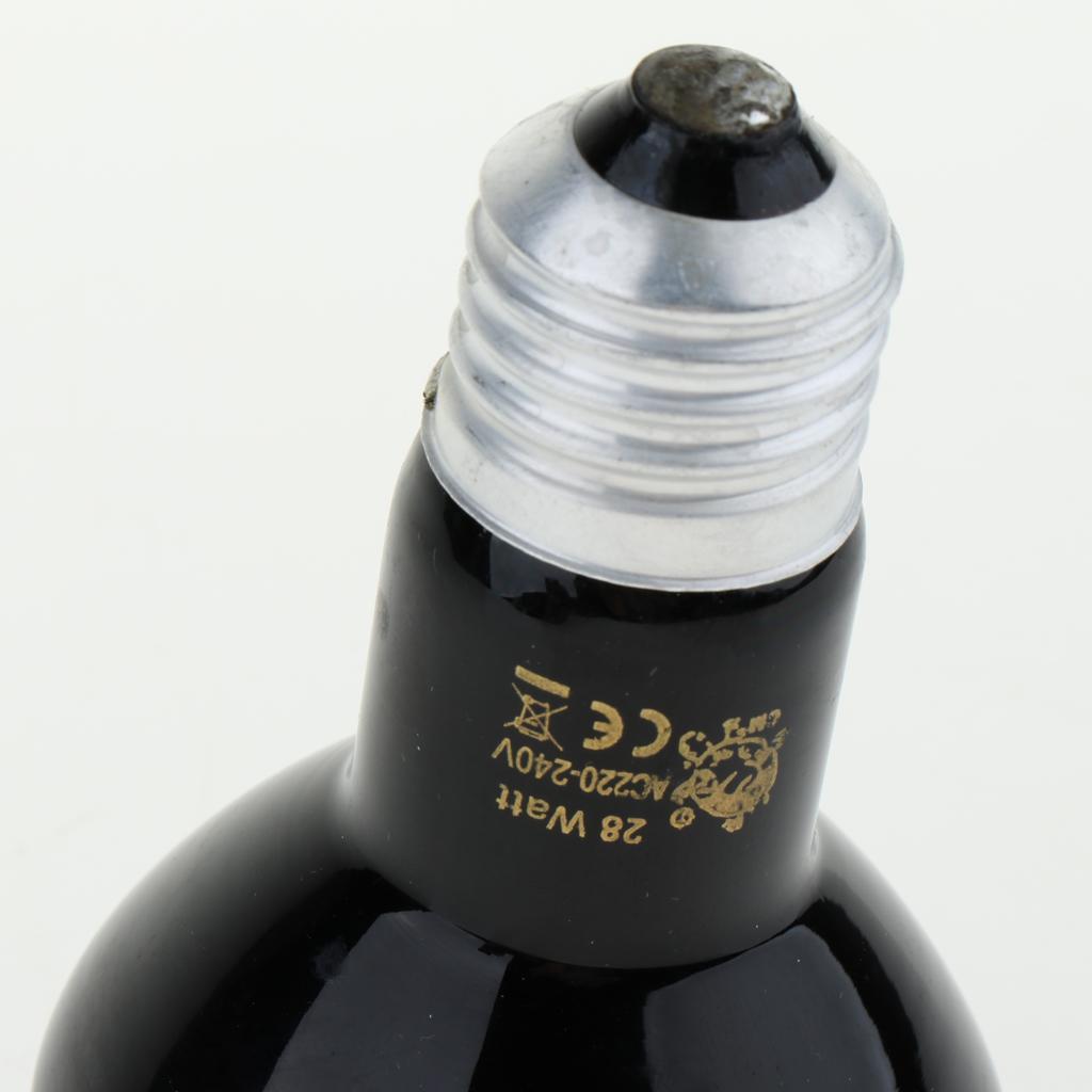 E27 Pet Reptile Breeding Infrared Ceramic Heater Light Lamp Bulb