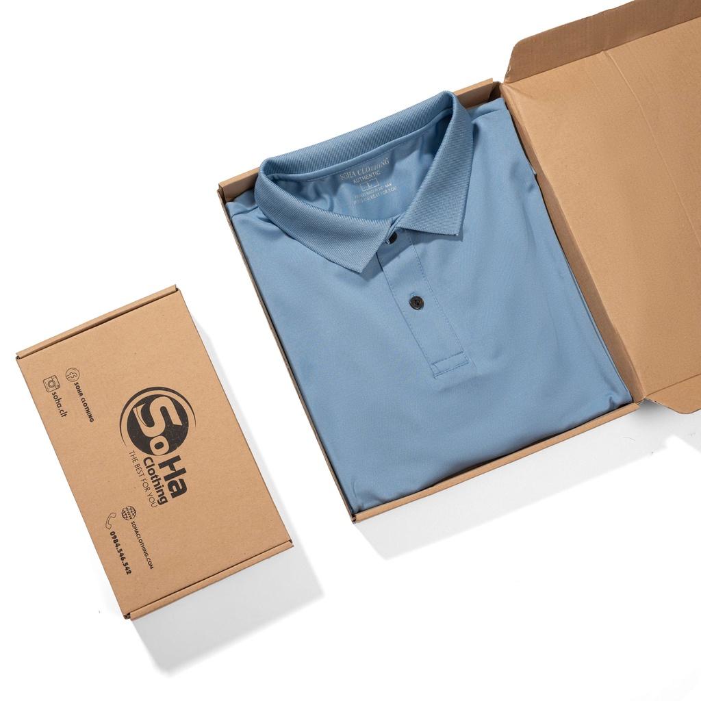 Áo Thun Polo Nam Basic cổ bẻ vải Cá Sấu cao cấp chuẩn form, Áo Trơn Basic –SoHa Clothing