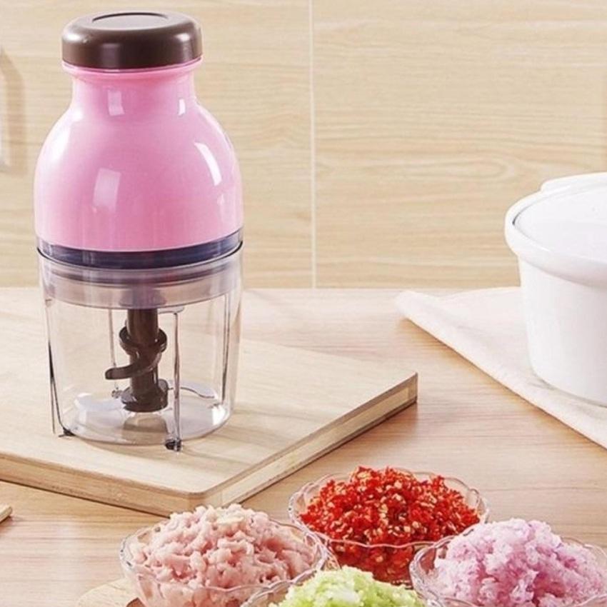 Máy xay thịt Osaka Nhật Bản công suất 350W dung tích 700ML, Máy xay cầm tay mini xay thịt, chả cá đăng siêu tốc tiện lợi