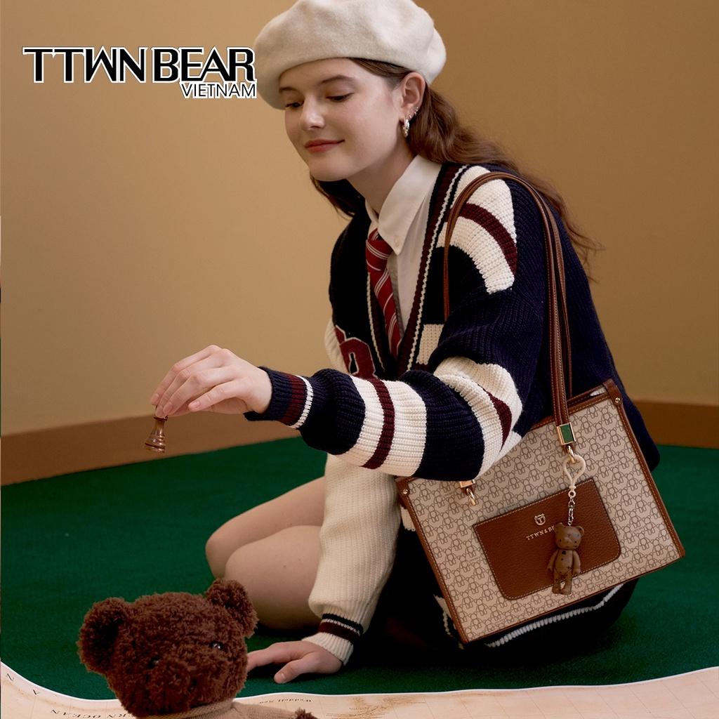 Túi tote da TTWN BEAR TN2939 đeo chéo thời trang công sở TTWN BEAR