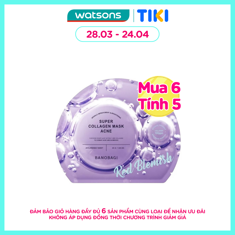 Mặt Nạ Banobagi Super Collagen Mask Acne 30g