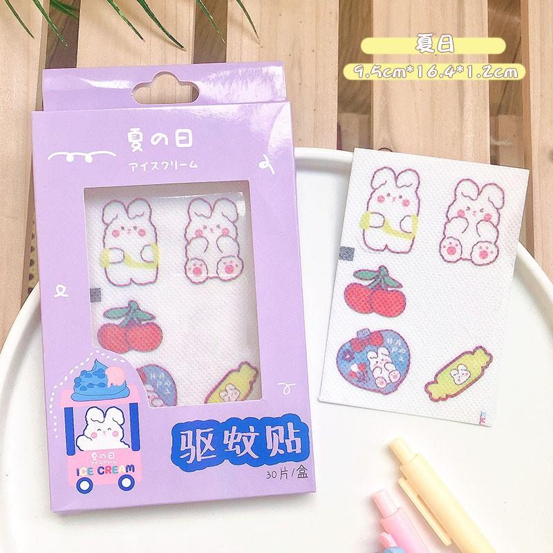 Hộp 30 miếng dán Sticker chông muỗi và bọ ngoài trời