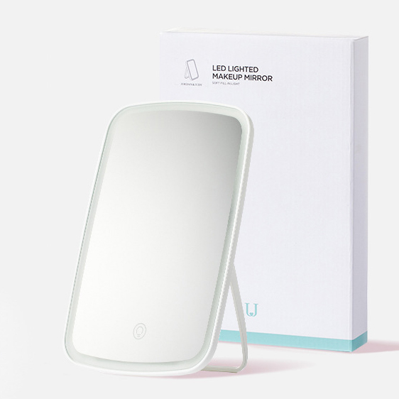 Gương Trang Điểm Để Bàn Có Đèn LED Tắt/Bật Cảm Ứng