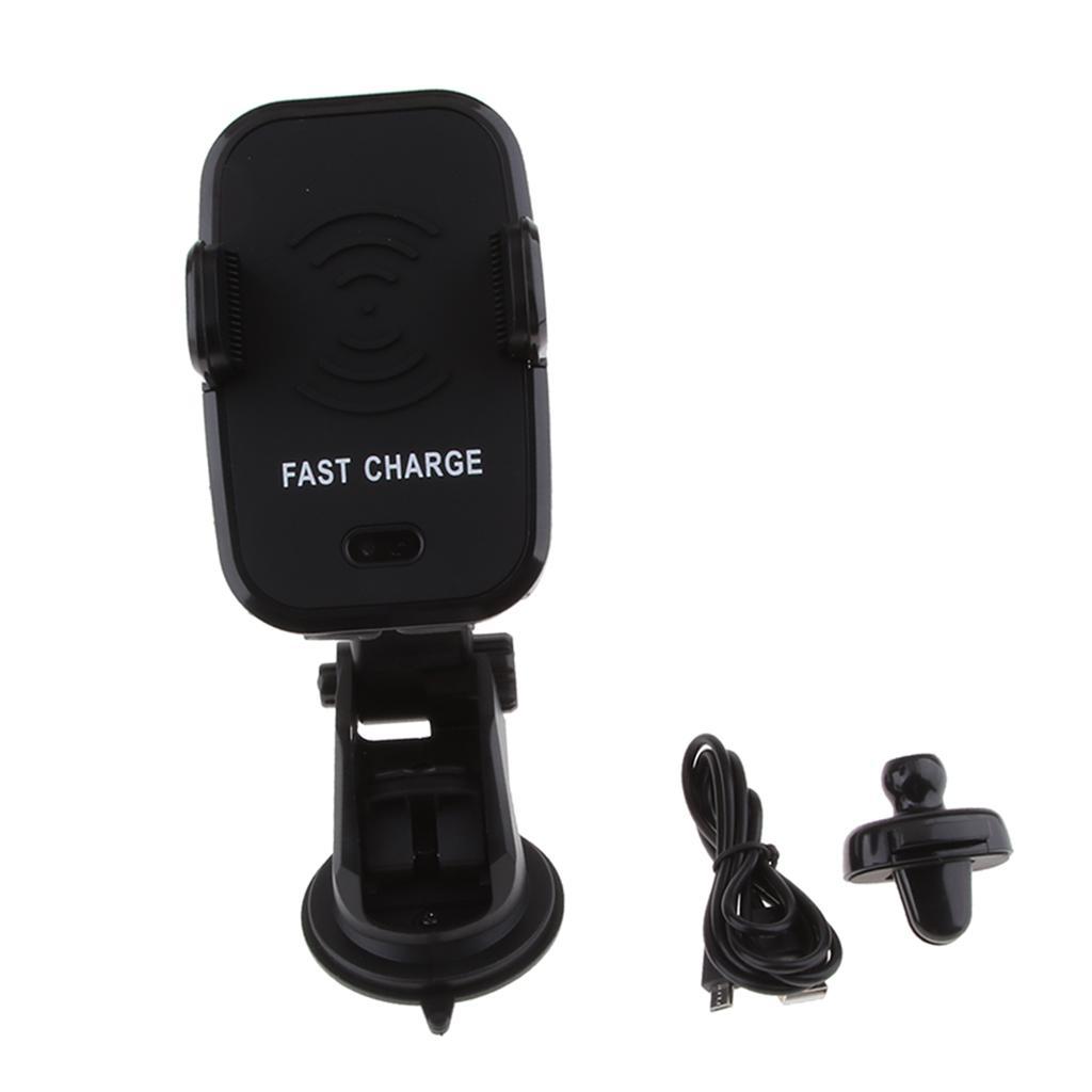 Fast Wireless Car Charger 10W Automatic Induction Air Vent Car Phone Holder