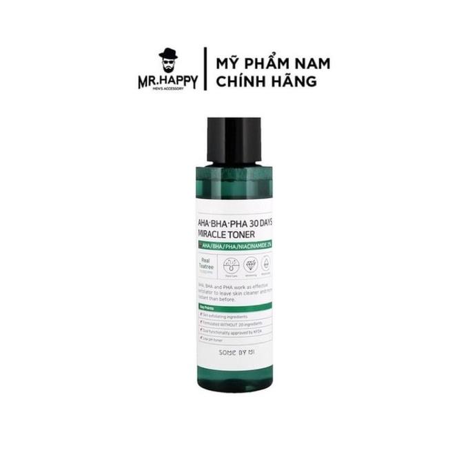 Toner ngừa mụn 30 days Some by mi AHA-BHA-PHA