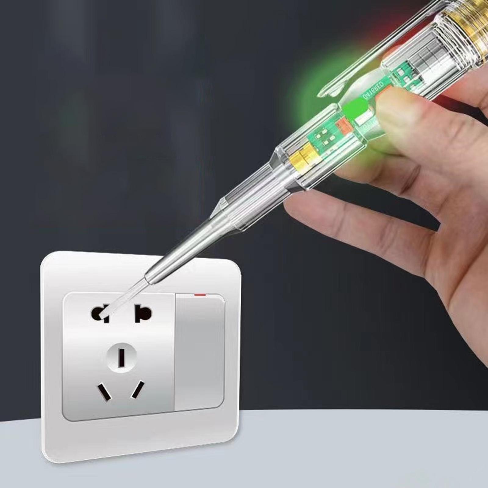 Circuit Tester Pen with LED for Wire Test Voltage Measuring Tool Electrician