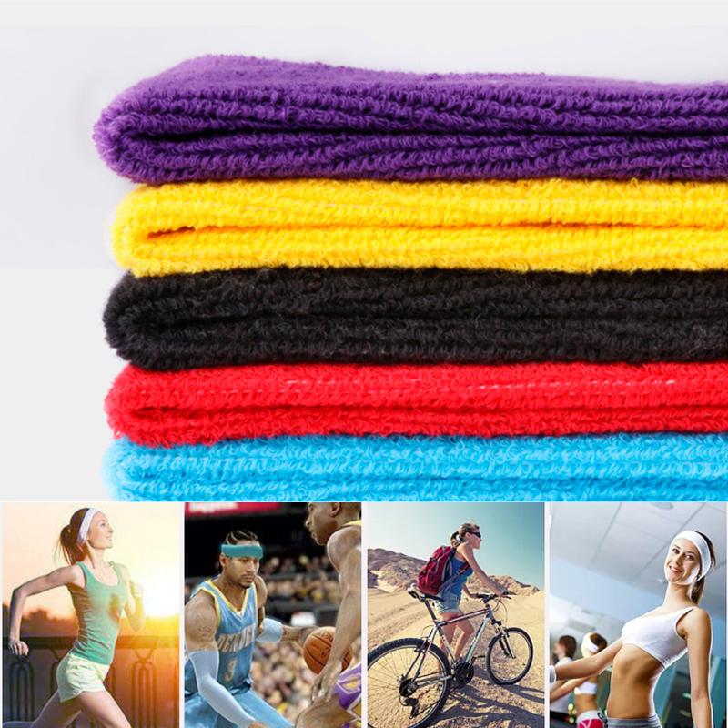 1 Nữ/Nam Đầu Thể Thao Tập Yoga Co Giãn Mồ Hôi Thấm Mồ Hôi Tóc Độ Đàn Hồi Đầu Mũ Thể Thao An Toàn Color: Pink