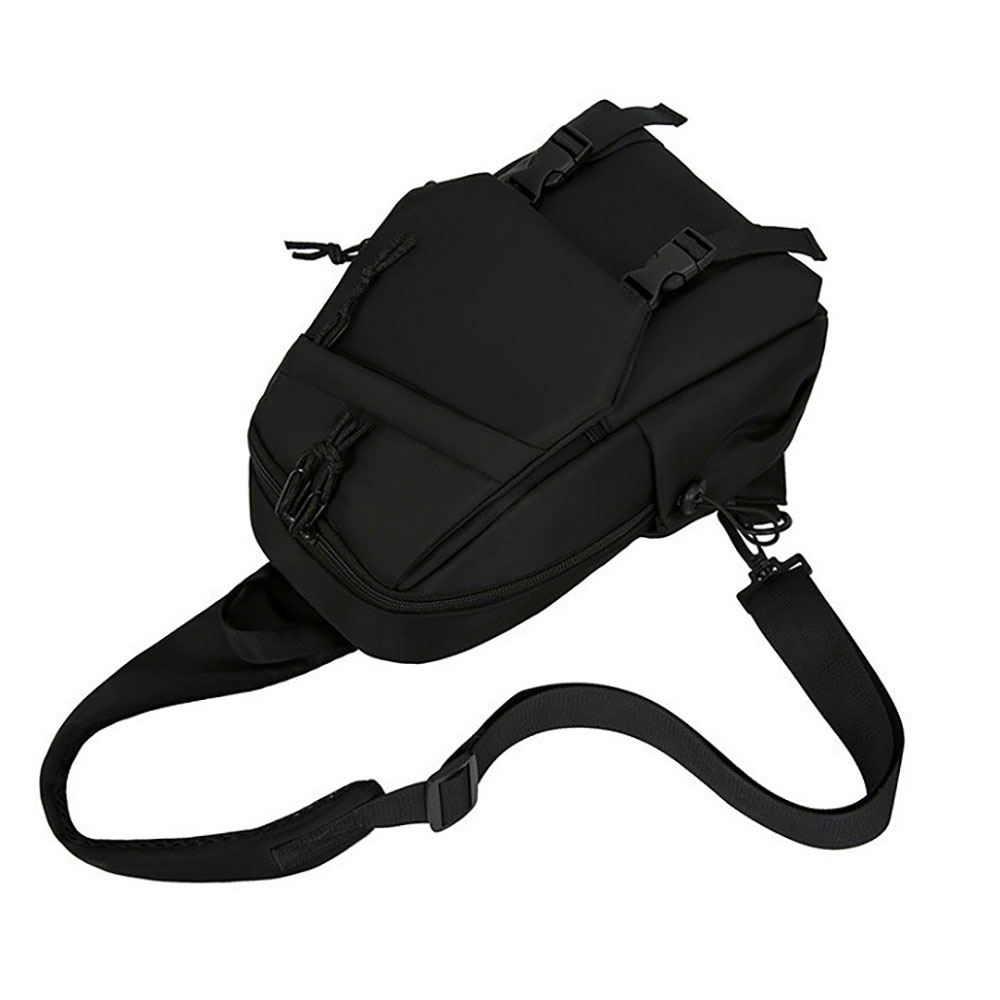 Túi đeo chéo Basic chống nước, tích hợp dây sạc USB unisex nam nữ phong cách thời trang