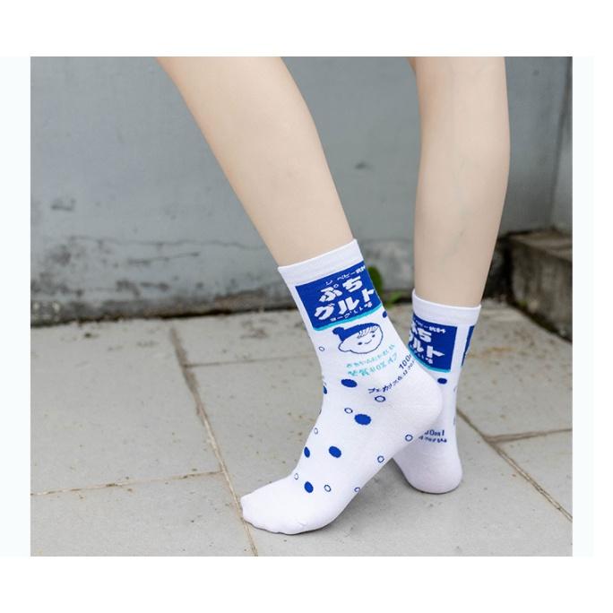 Tất vớ dễ thương cute dâu sữa nhiều mẫu ngọt ngào Hàn Quốc VT29