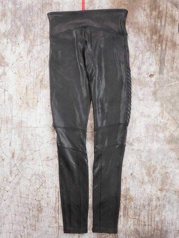 Quần Legging Nữ Faux Leather Moto Leggings - SIZE S