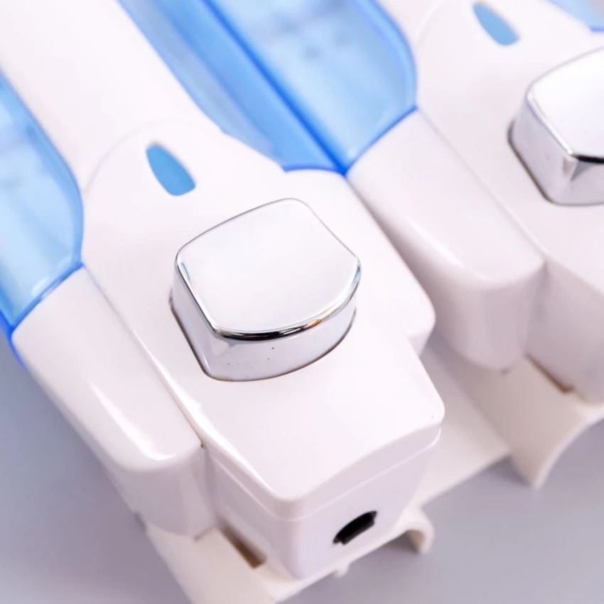 Hộp đôi đựng nước rửa tay xà phòng treo tường giá gắn đôi x 330ml