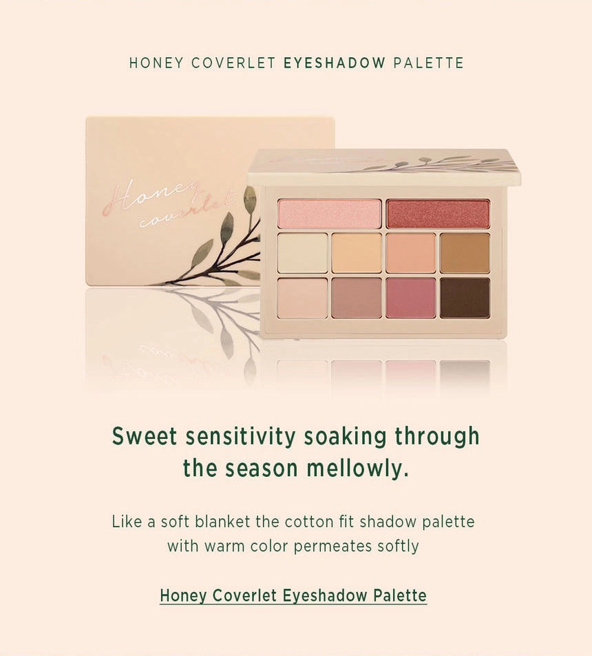 Phấn Mắt Moonshot Honey Coverlet Eyeshadow Palette 9.5g