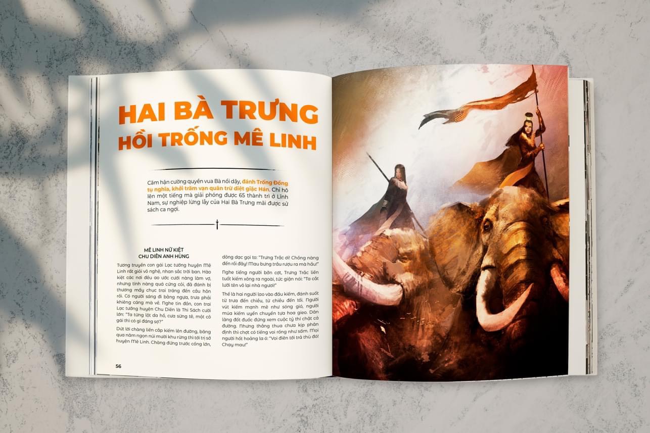 Combo Sách - Việt Sử Kiêu Hùng - Quyển 1 và Quyển 2 (Bìa Cứng) - Thầy Trần Việt Quân