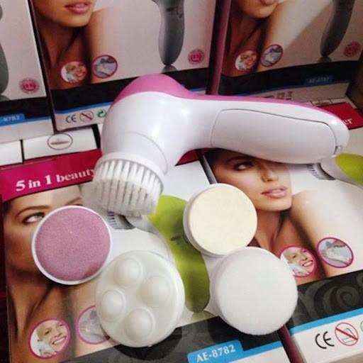 Máy Rửa Mặt, Massage Mặt 5 In 1 Beauty Care Massager Đa Dạng Tiện Dụng Nhiều Chức Năng