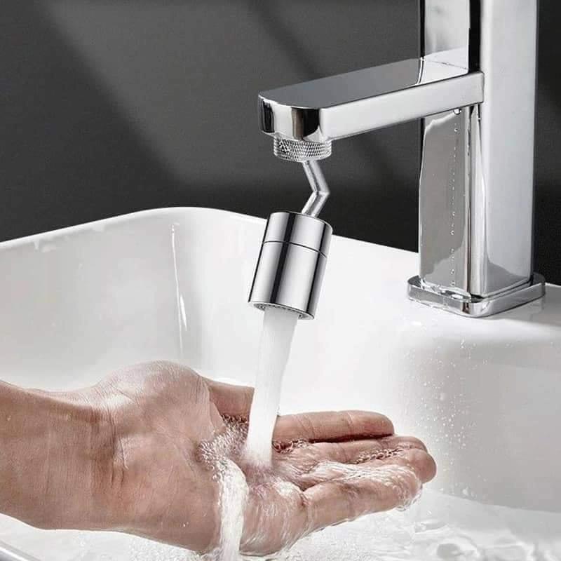 Đầu nối vòi nước tăng áp xoay 720 độ