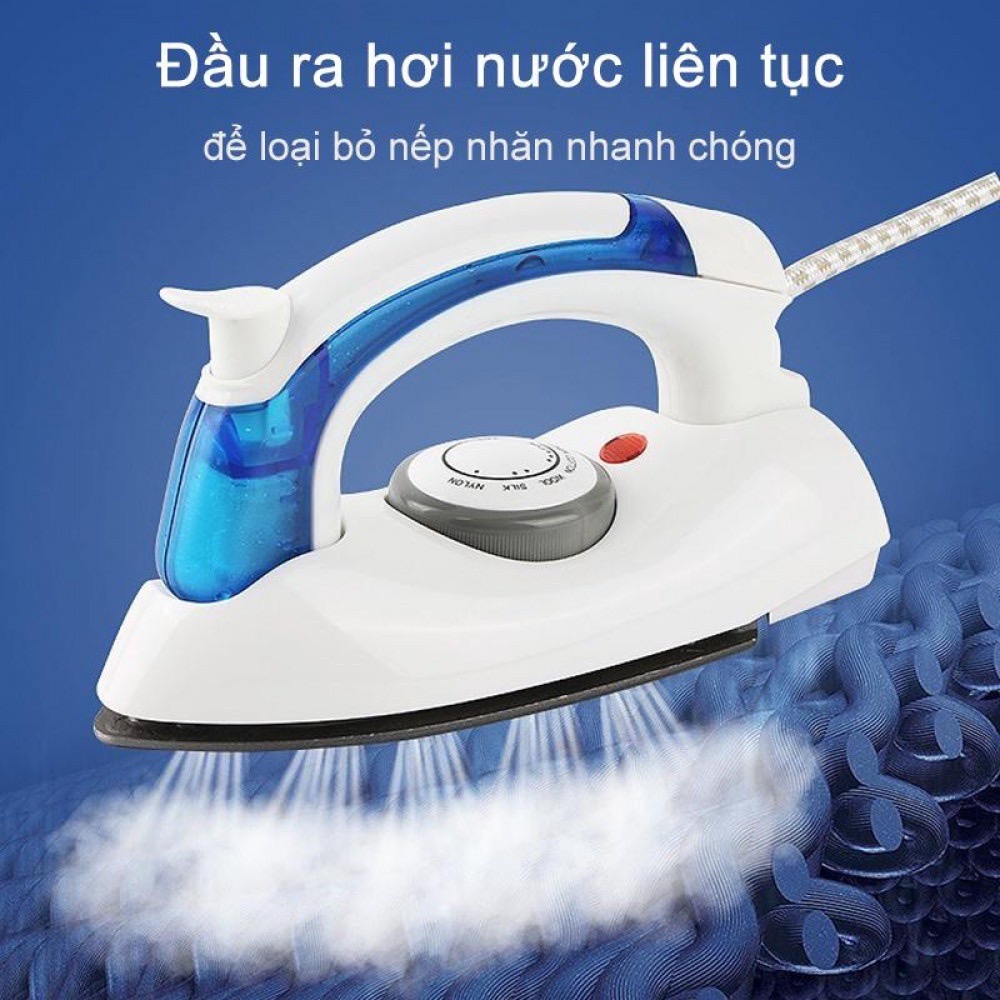 Bàn Là Hơi Nước Mini Du Lịch Nhỏ Gọn Tiện Dụng