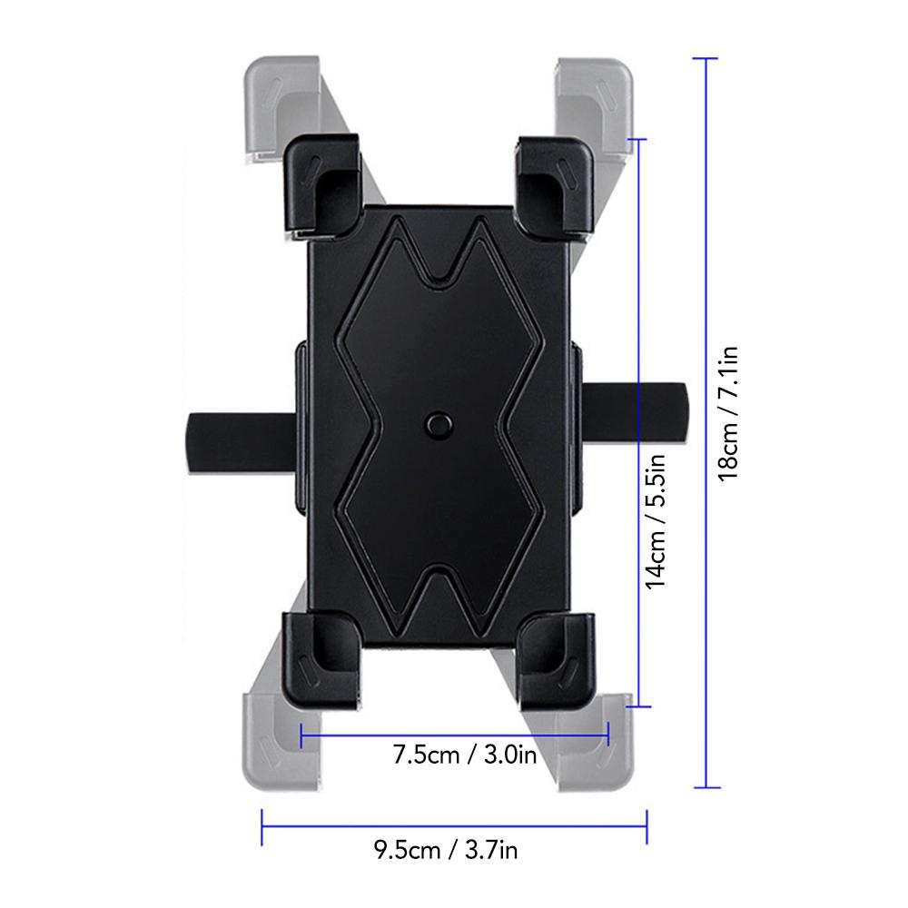 Giá đỡ điện thoại trên xe đạp Giá đỡ điện thoại xoay 360 °