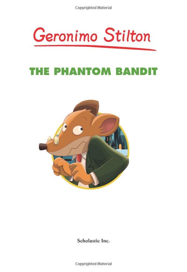 Sách ngoại văn: The Phantom Bandit (Geronimo Stilton #70), Volume 70