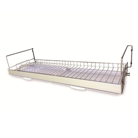 Kệ chén, kệ treo tủ bếp, kệ chén treo 1 tầng, kệ bát Inox 304 - DJT-270+ ống đũa nhựa