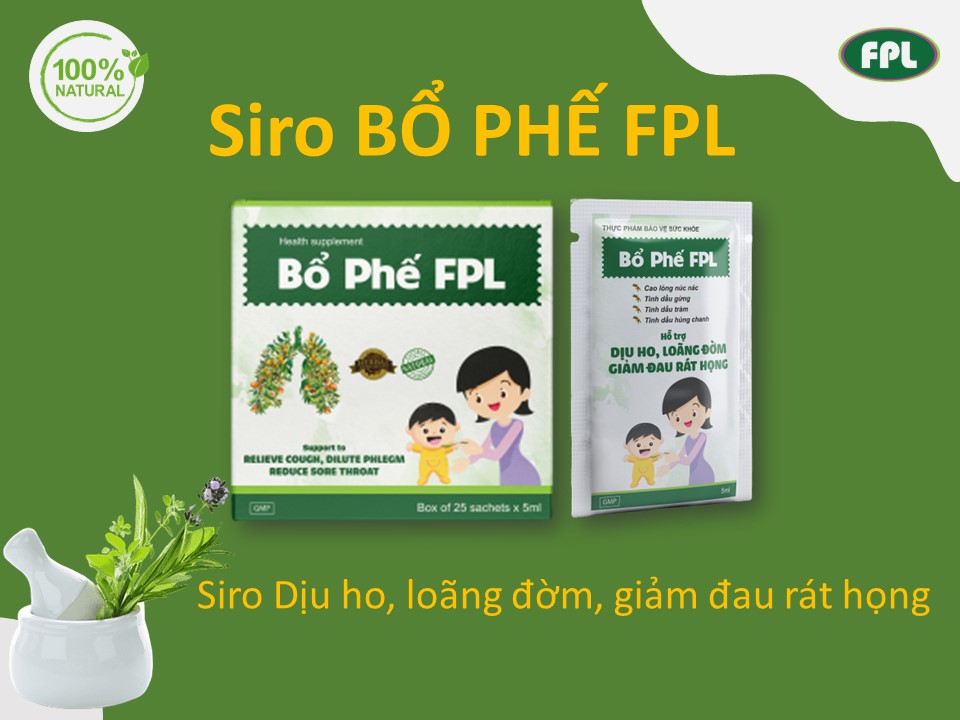 Siro loãng đờm bổ phế FPL