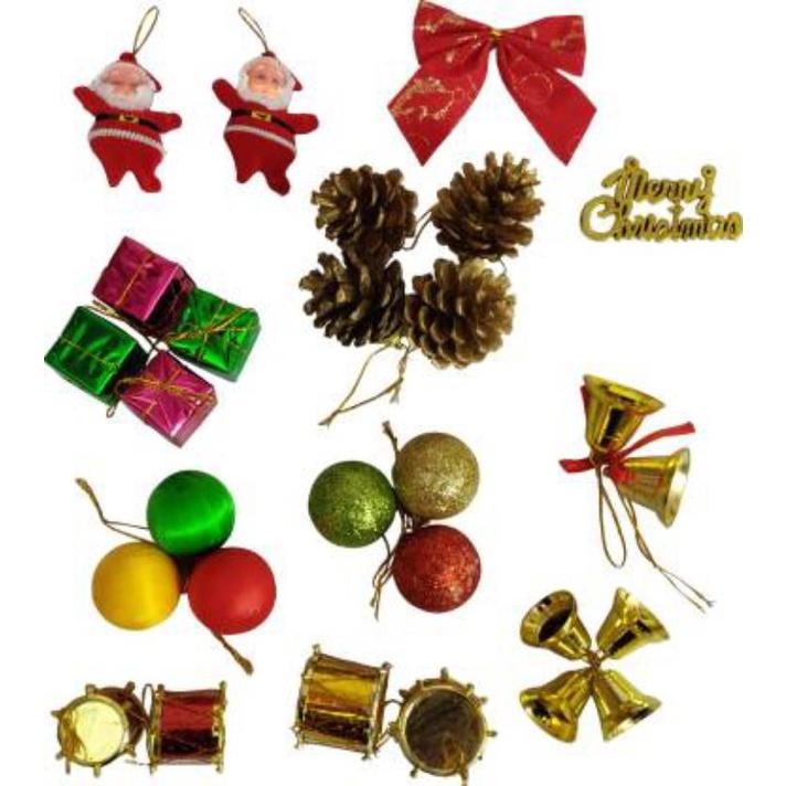 COMBO 40 MÓN TRANG TRÍ NOEL ĐỦ LOẠI HÀNG ĐẠI
