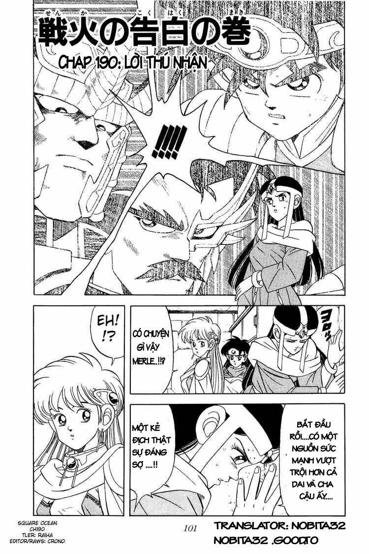 dragon quest - dấu ấn rồng thiêng chapter 190 1