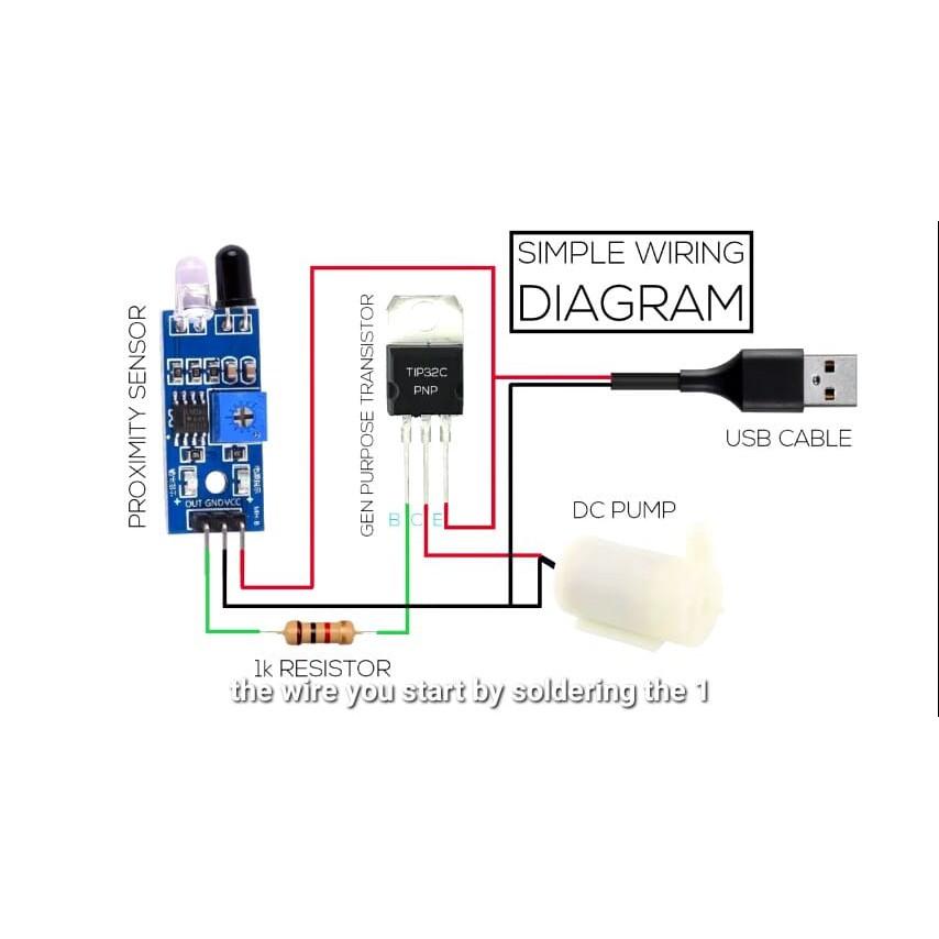 COMBO Mạch rửa tay tự động mini