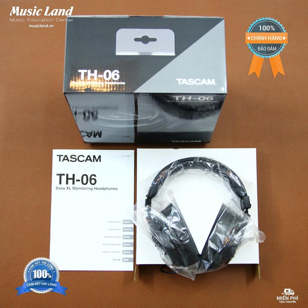 Tai Nghe Kiểm Âm TASCAM TH-06 – Hàng Chính Hãng