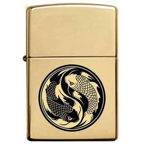 Bật Lửa Zippo 254B Khắc Hình Độc Đáo