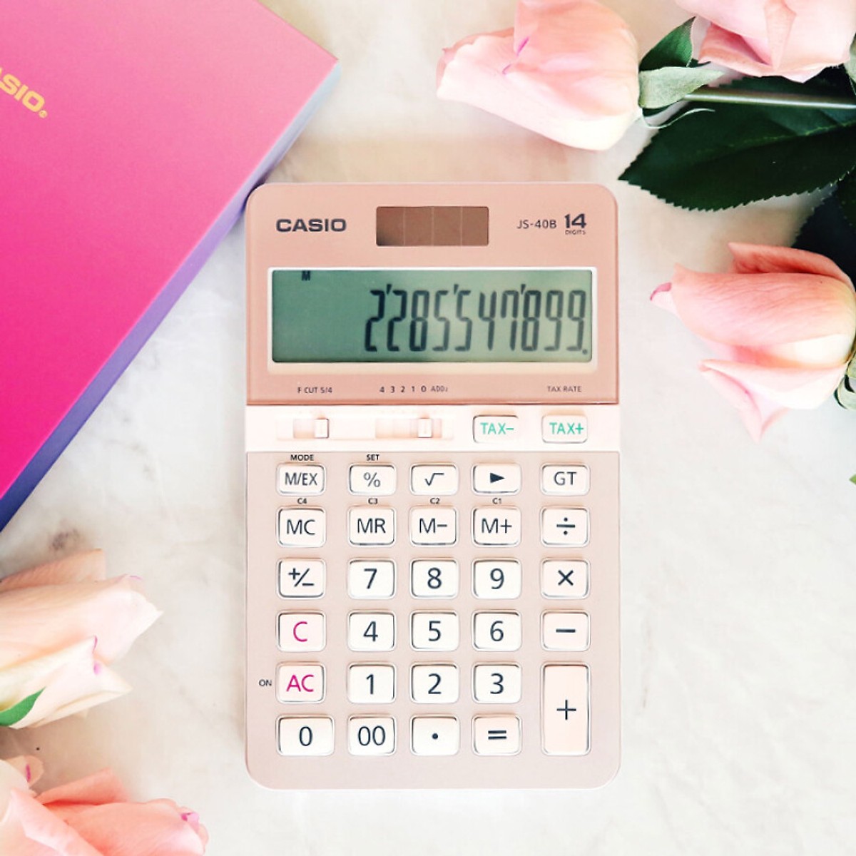 Máy Tính Casio JS-40B Cao Cấp Màu Sắc Sang Trọng