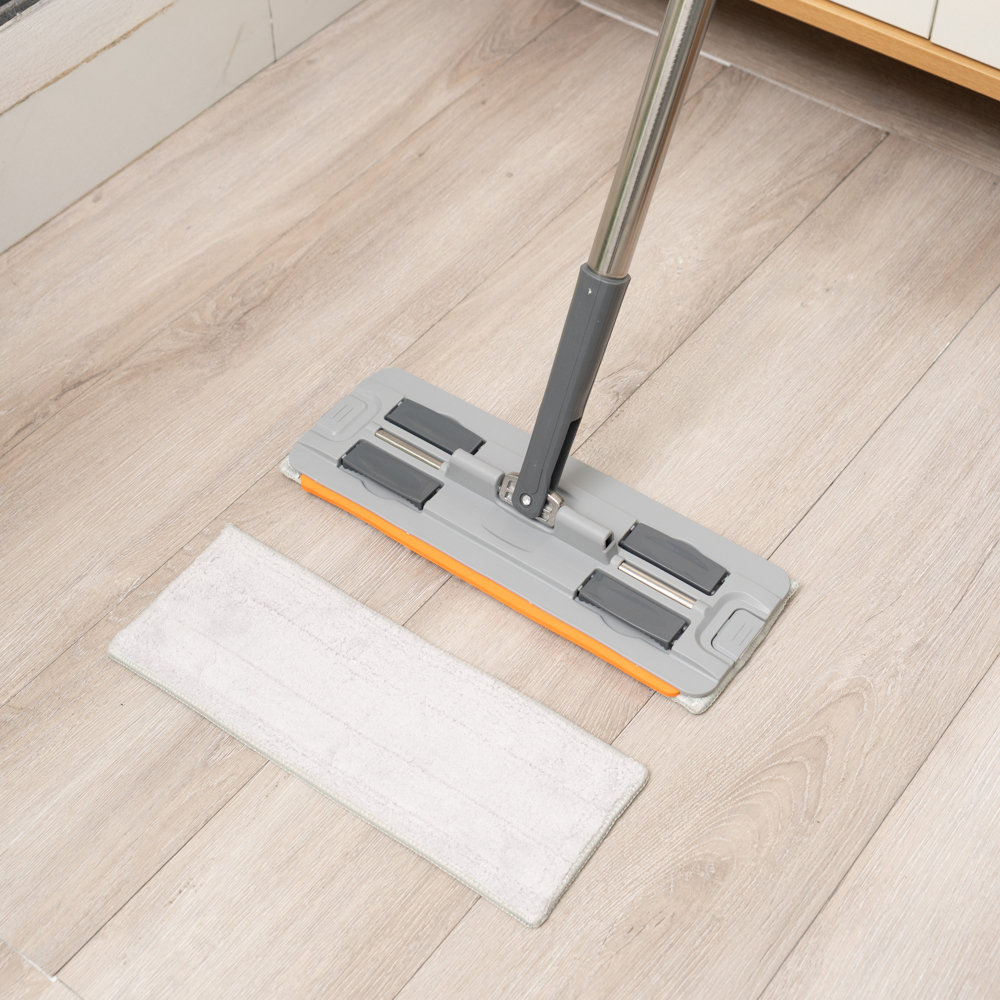 Bộ cây lau nhà tách nước tự vắt thông minh Kalpen G6 kèm 2 bông lau - hàng chính hãng