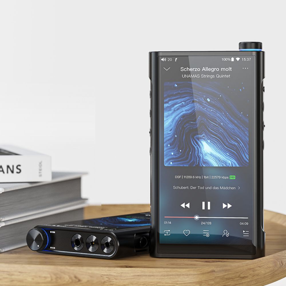 Máy nghe nhạc MP3 &amp; MP4 Bluetooth Hi-Res FIIO M15S - Hàng chính hãng