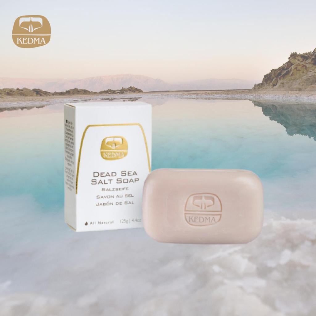 Xà Bông Muối Biển Chết - Dead sea Salt Soap Kedma 125gr