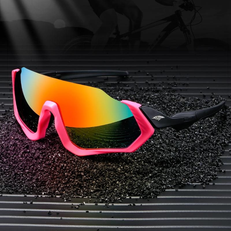 Kính Thể Thao Ngoài Trời UV400 Kính Mát Đi Xe Đạp Xe Đạp Kính Mắt MTB Kính Xe Đạp Chu Kỳ Kính Cho Nam Nữ Color: transparent