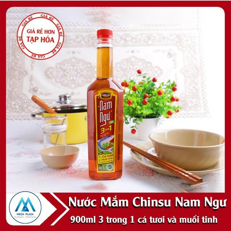 Siêu Rẻ Nước mắm Chin-su Nam Ngư 900ml