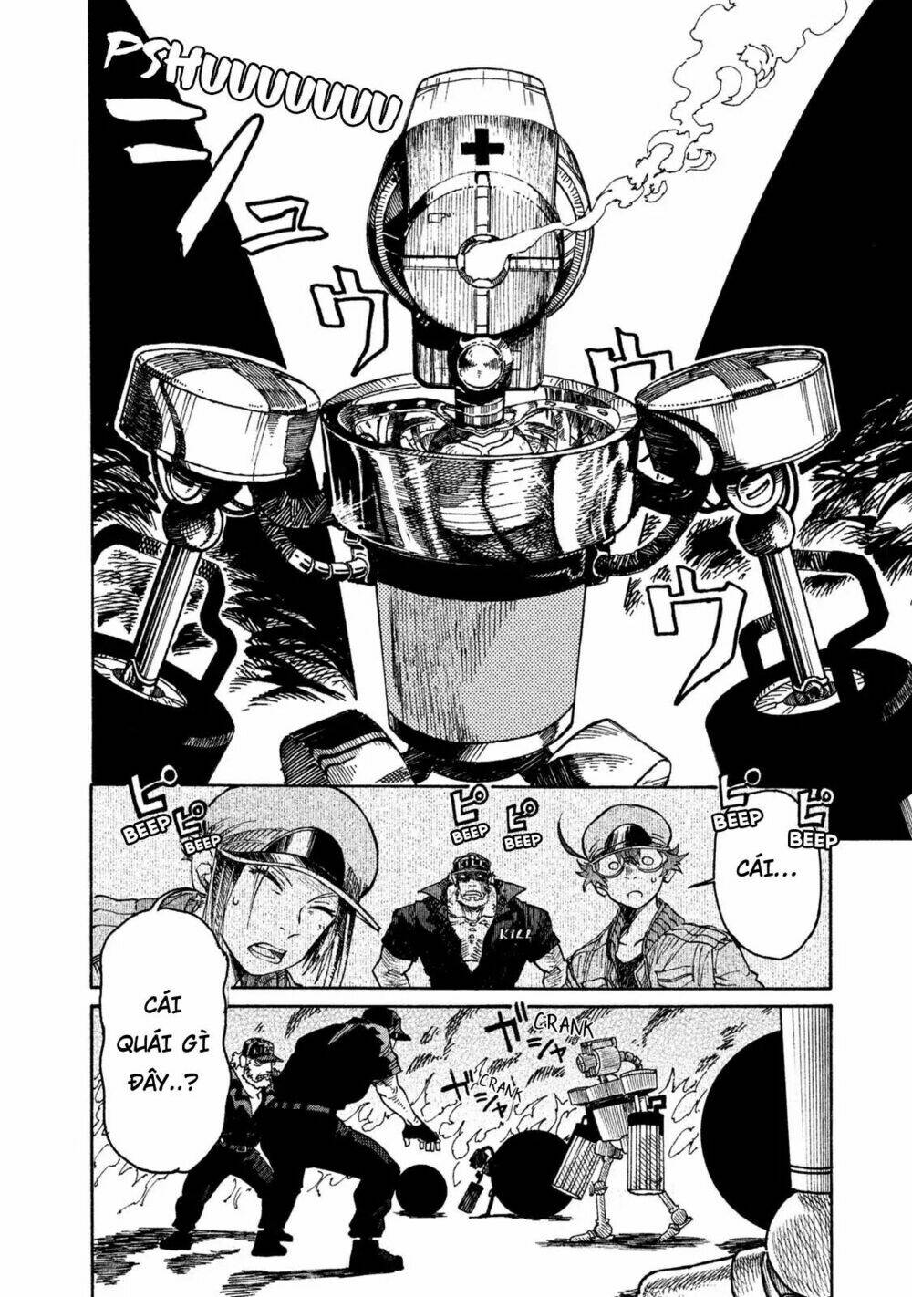 biệt đội tế bào black - hataraku saibou black chapter 5 21