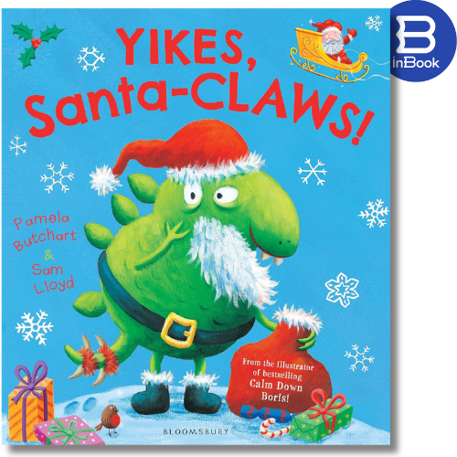 Sách thiếu nhi tiếng Anh - Yikes, Santa-CLAWS!
