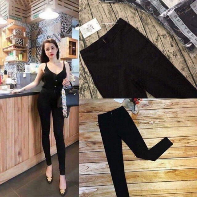 Bigsize Quần legging quảng châu đanh xịn 55-85kg MS0105