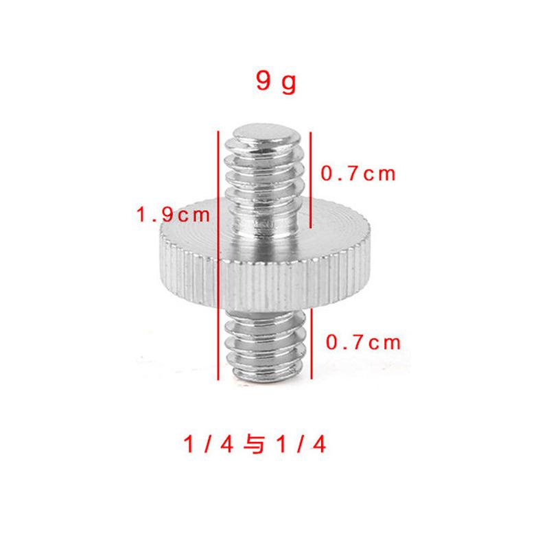 1/2/3PCS 1/4 "Bộ điều hợp vít Universal Mini SHOAD BOOTHEADHEAD 360 LOẠI ĐẦU DSLR DSLR TIÊU CHUẨN DSLR ĐẦU