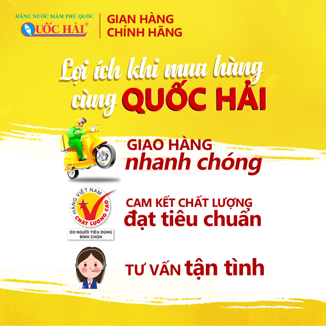 Nước mắm Phú Quốc - Quốc Hải Thượng Hạng 950ml
