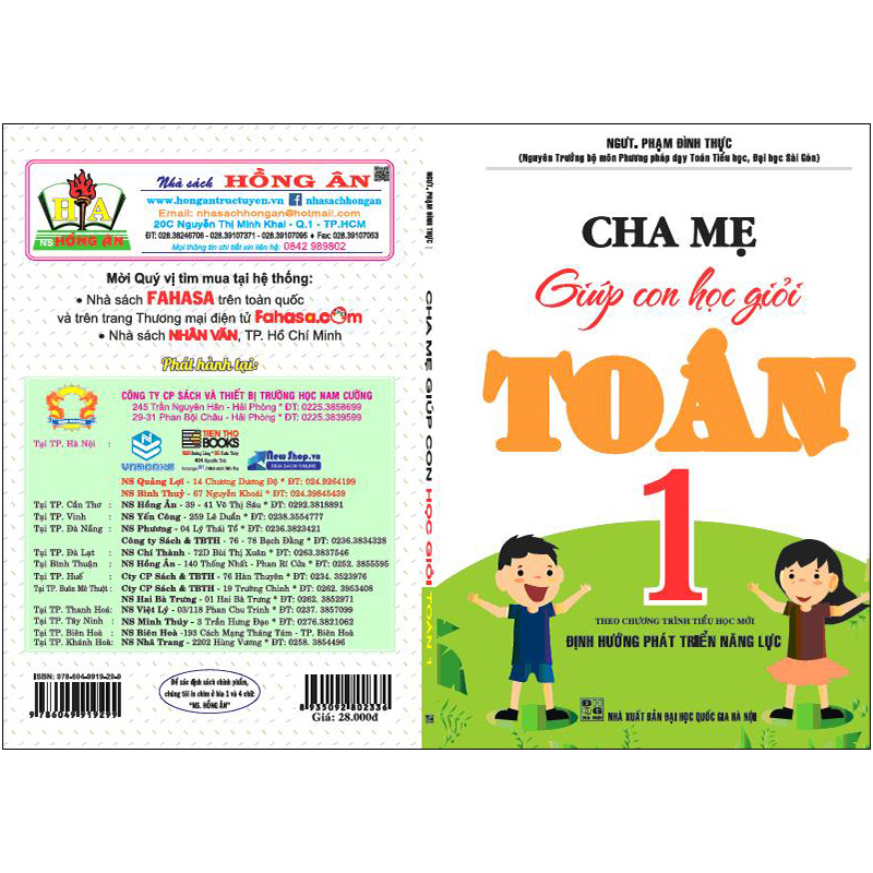 Cha Mẹ Giúp Con Học Giỏi Toán 1 (Tái Bản 2020)